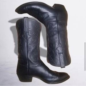 Authentic Lucchese Handcrafted Horseman Boots Quality Leather sz 9EE